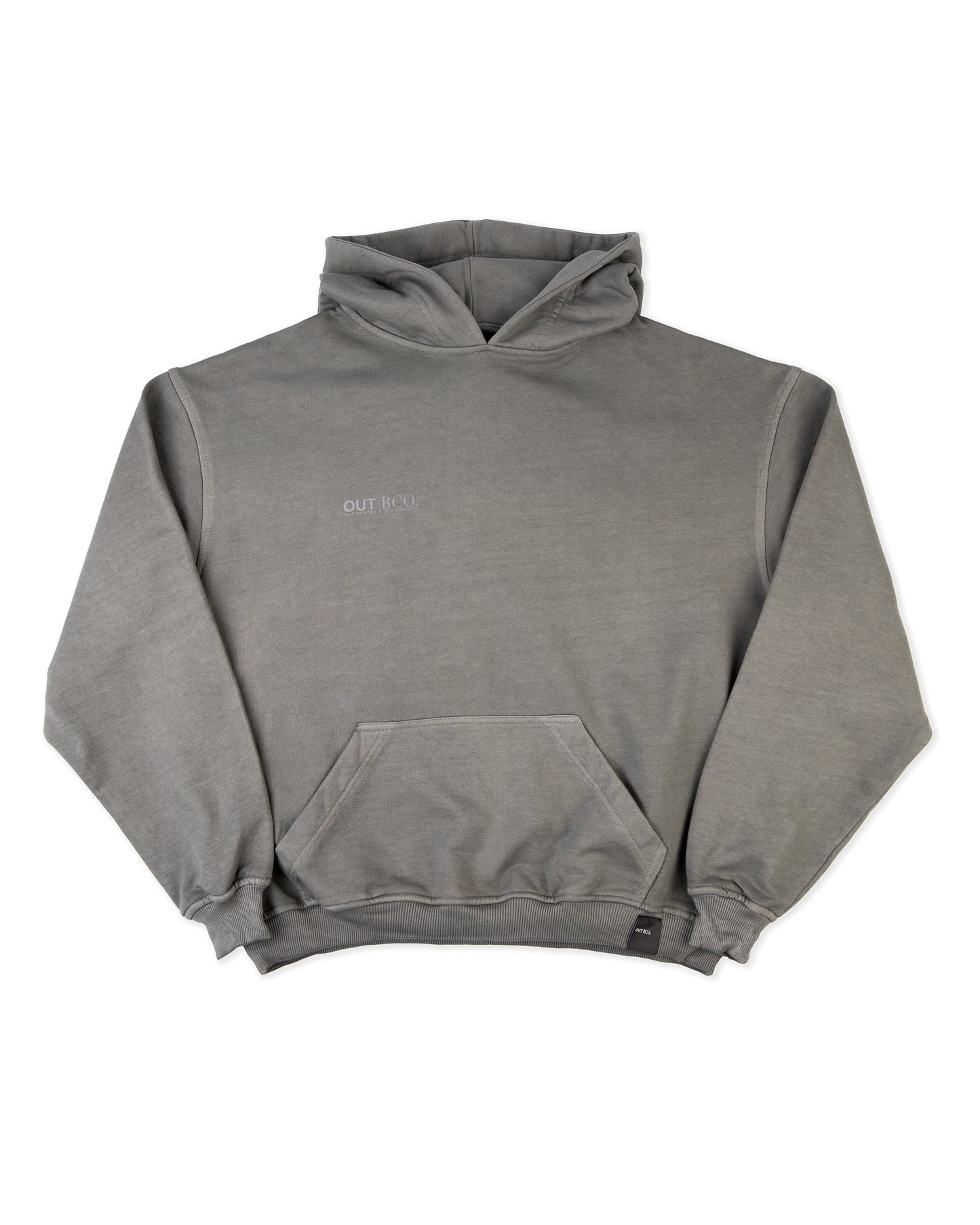 Poleron gorro NP verde petroleo