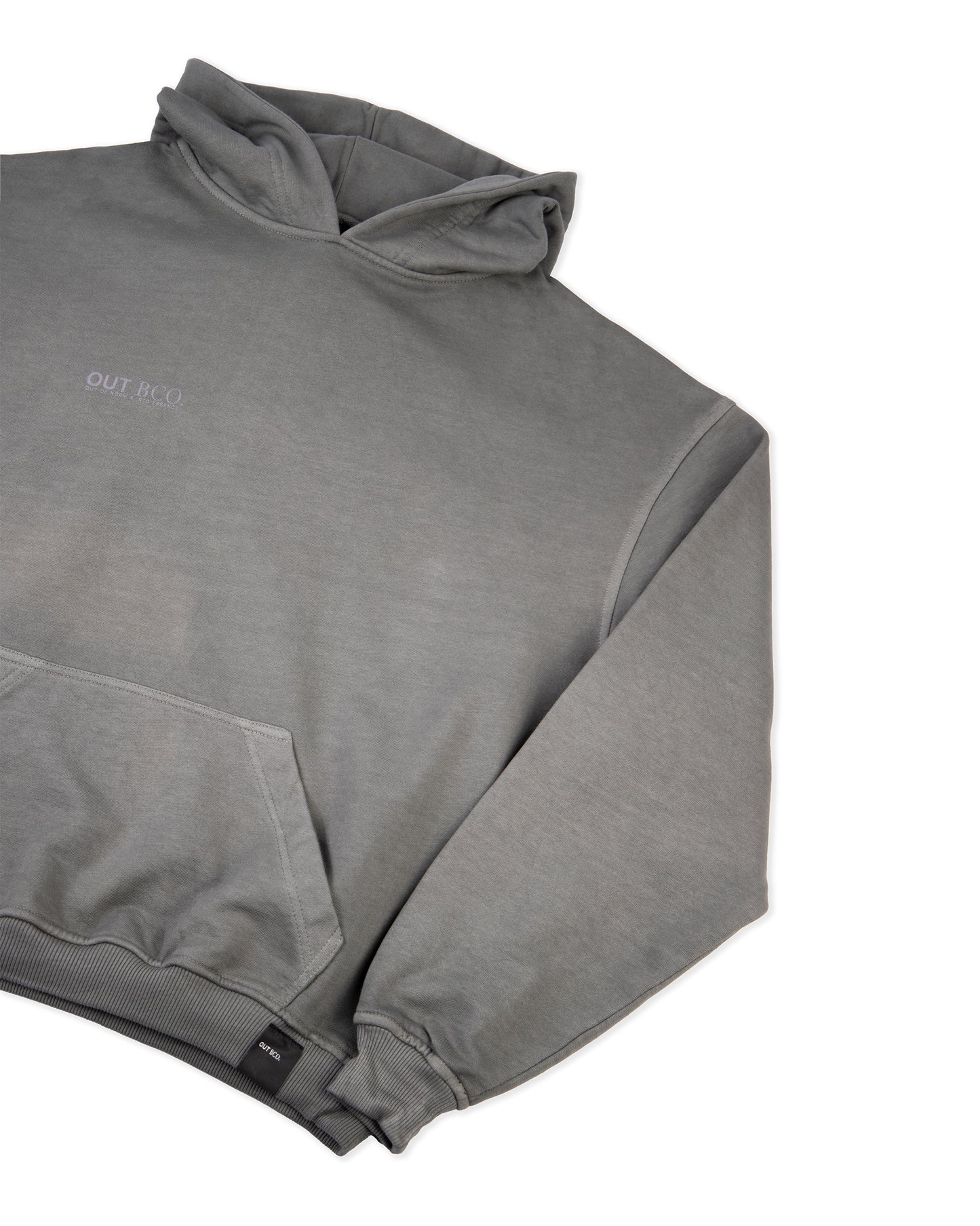 Poleron gorro NP verde petroleo