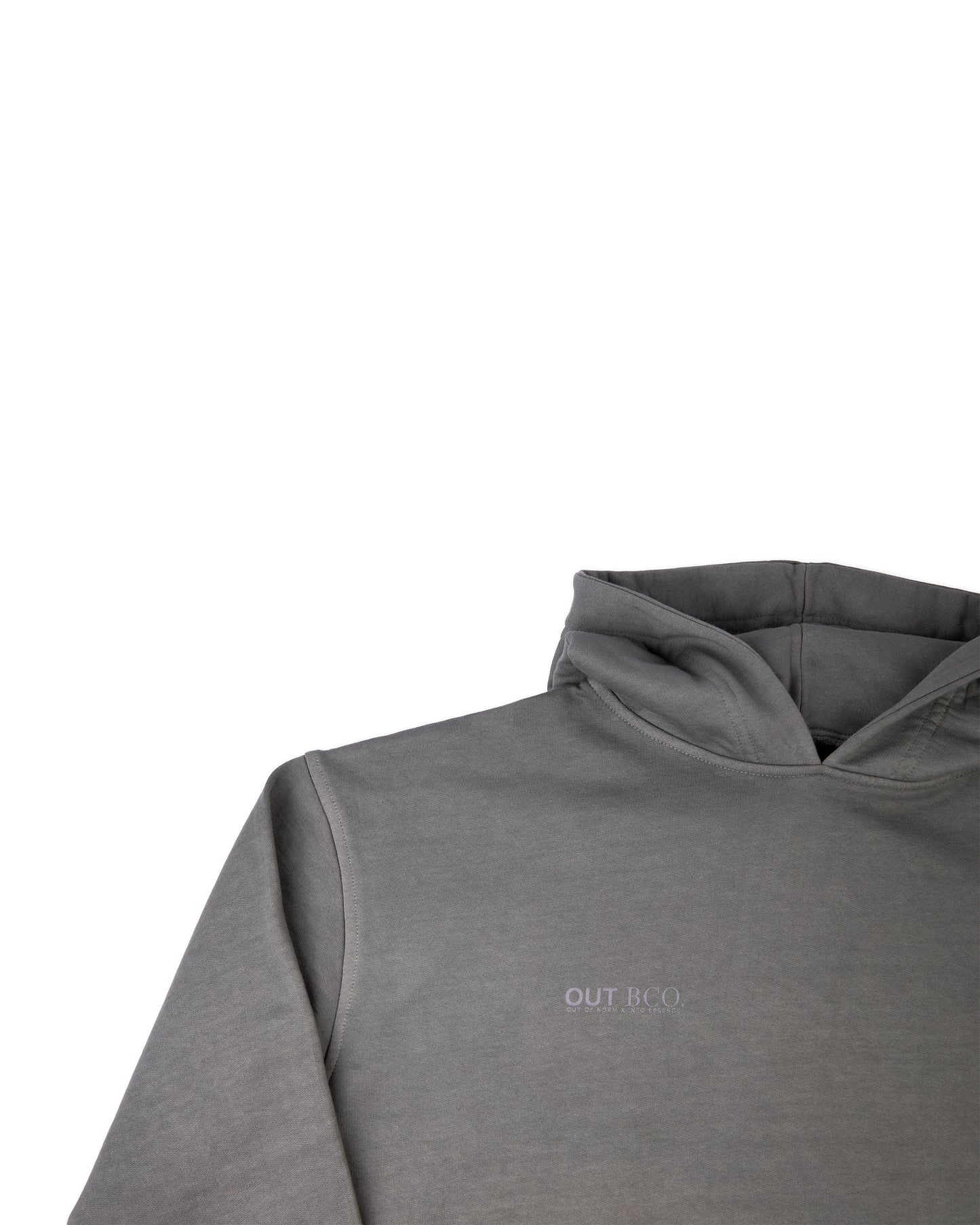 Poleron gorro NP verde petroleo