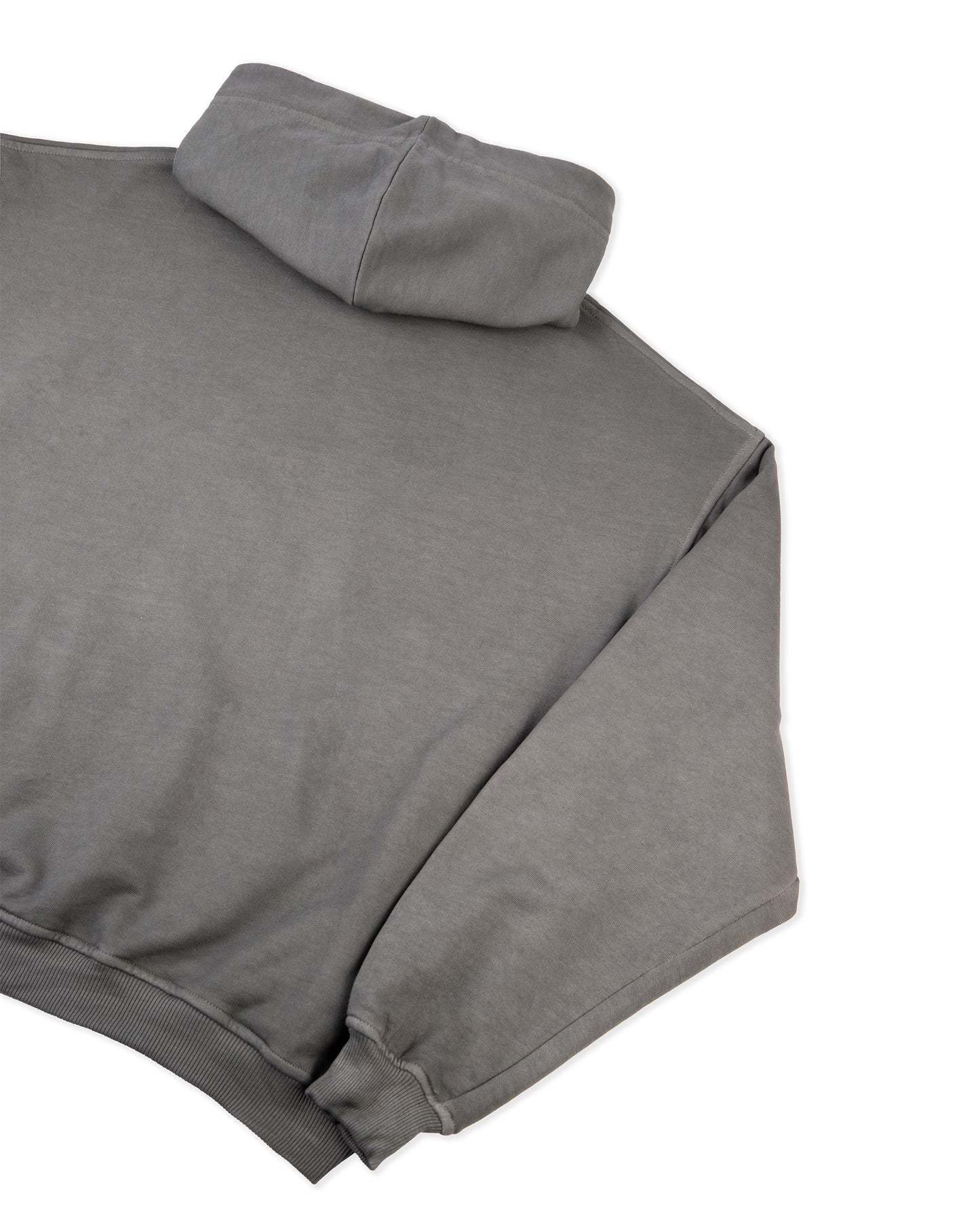 Poleron gorro NP verde petroleo