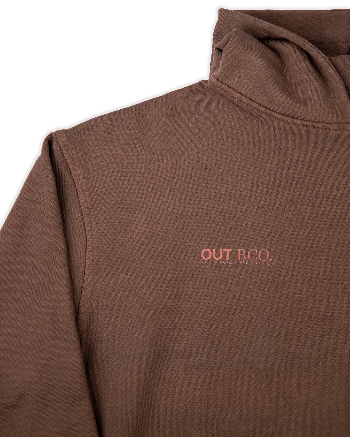 Poleron gorro NP café