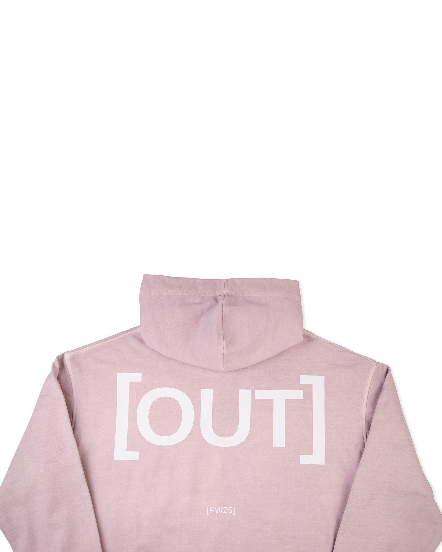 Poleron gorro rosado hombre