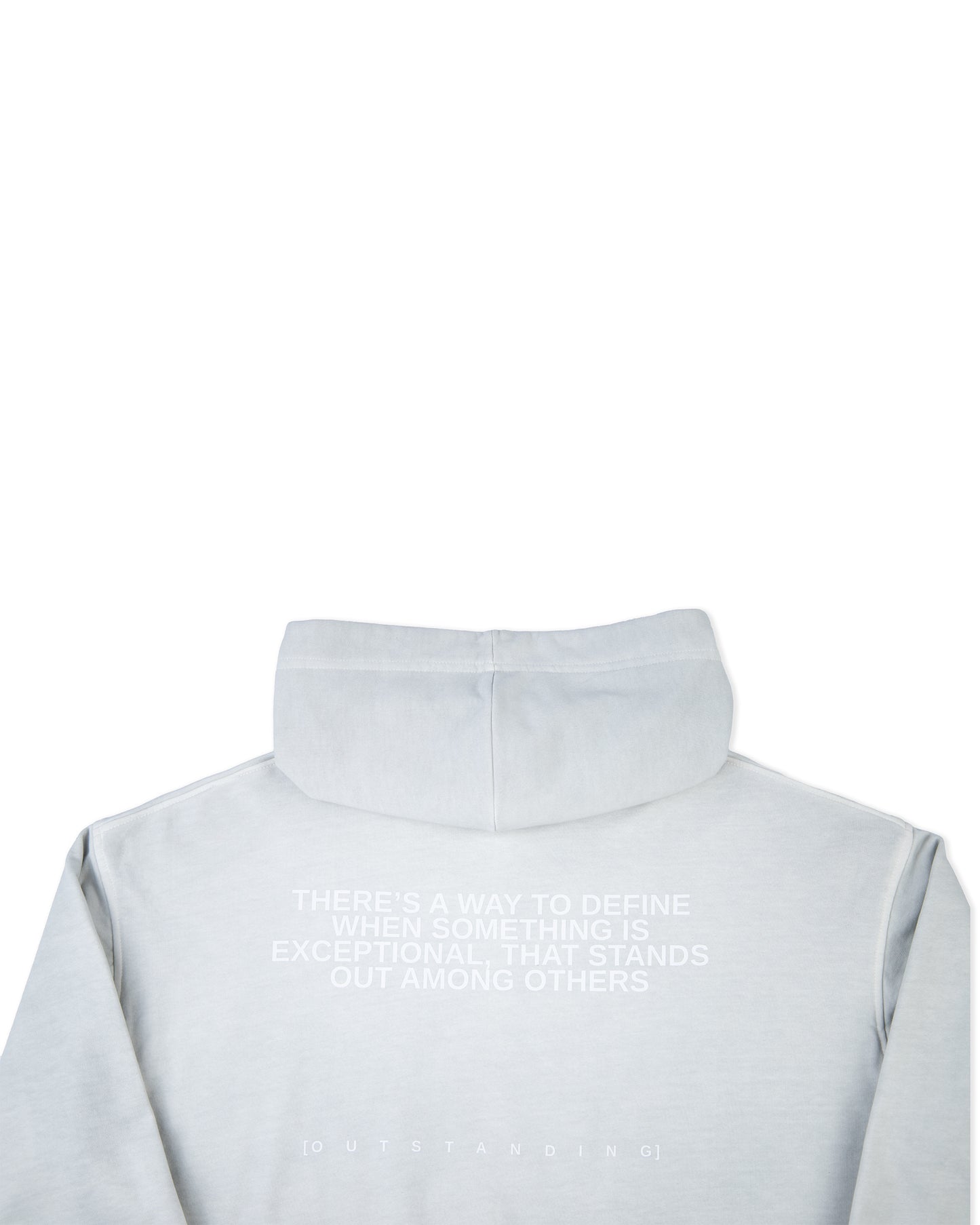 Poleron gorro gris hombre