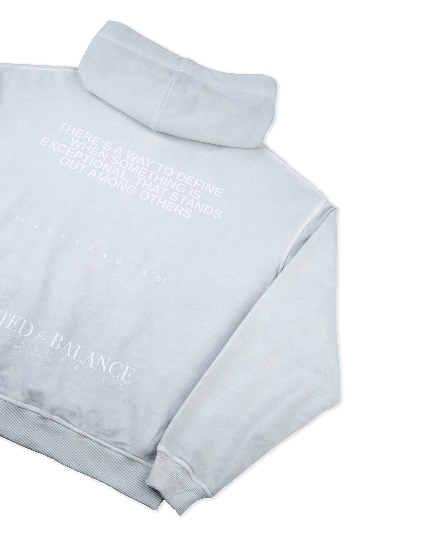 Poleron gorro gris hombre