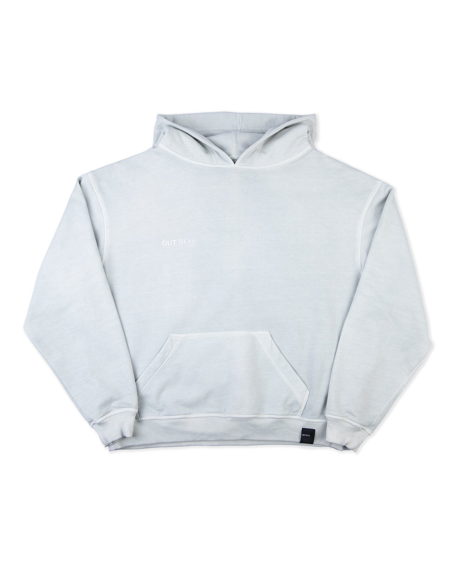 Poleron gorro gris hombre