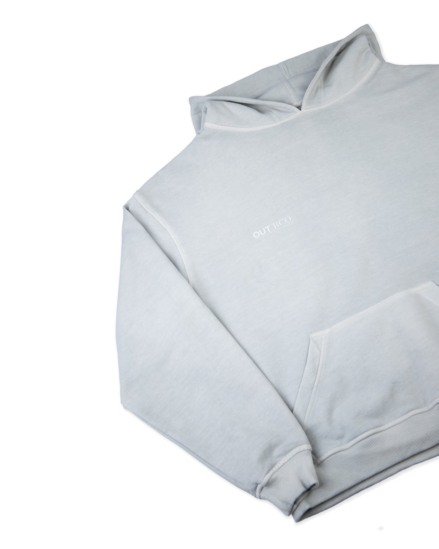 Poleron gorro gris hombre