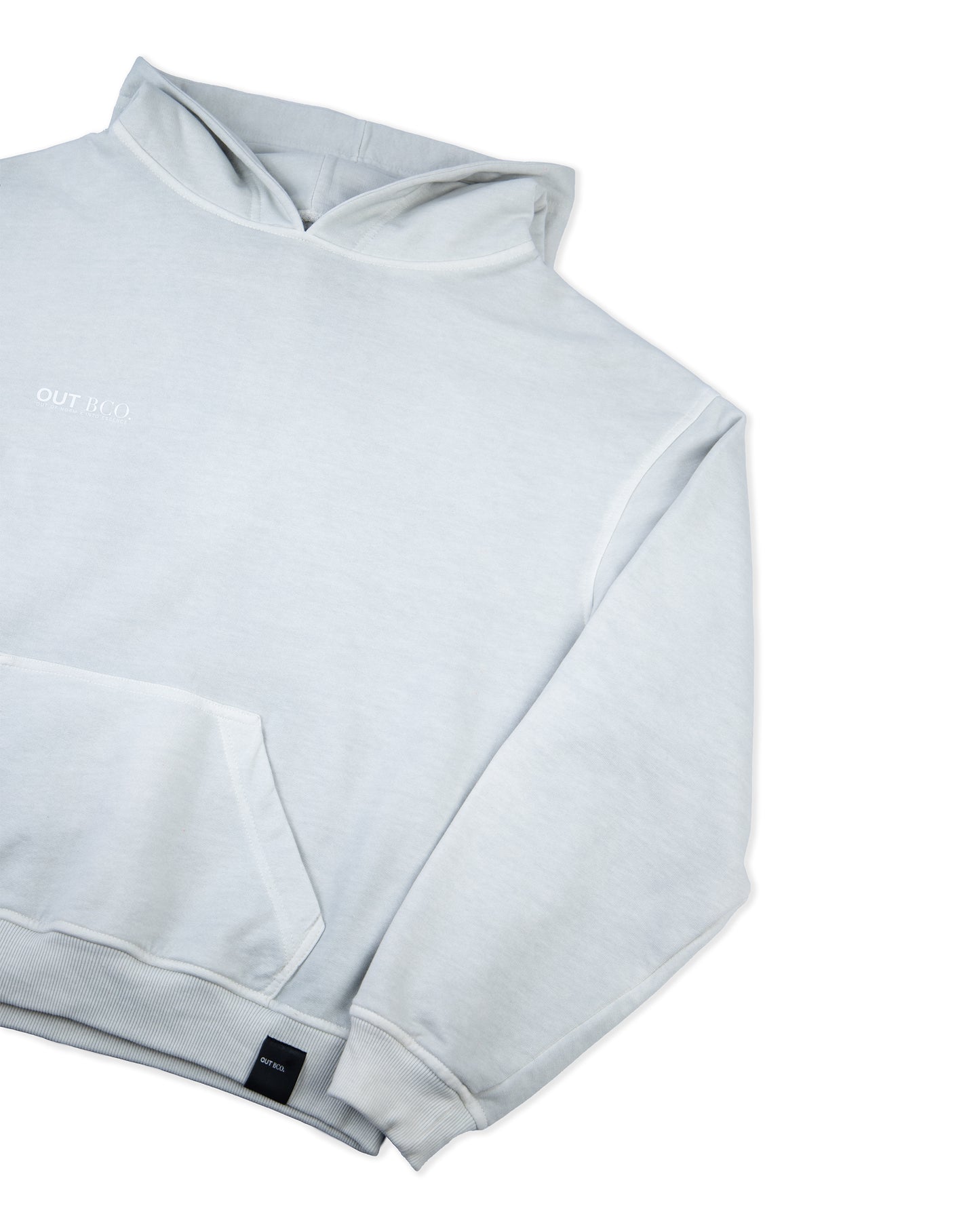 Poleron gorro gris hombre