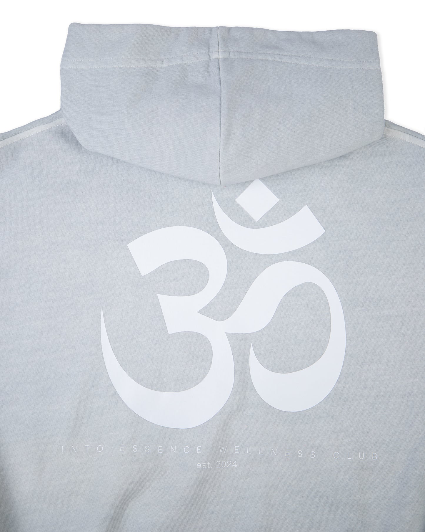 Poleron gorro gris mujer