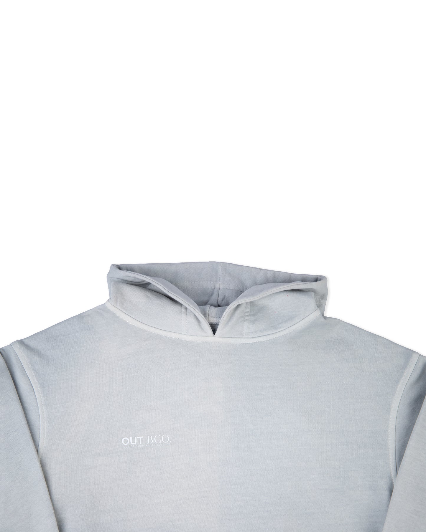 Poleron gorro gris mujer